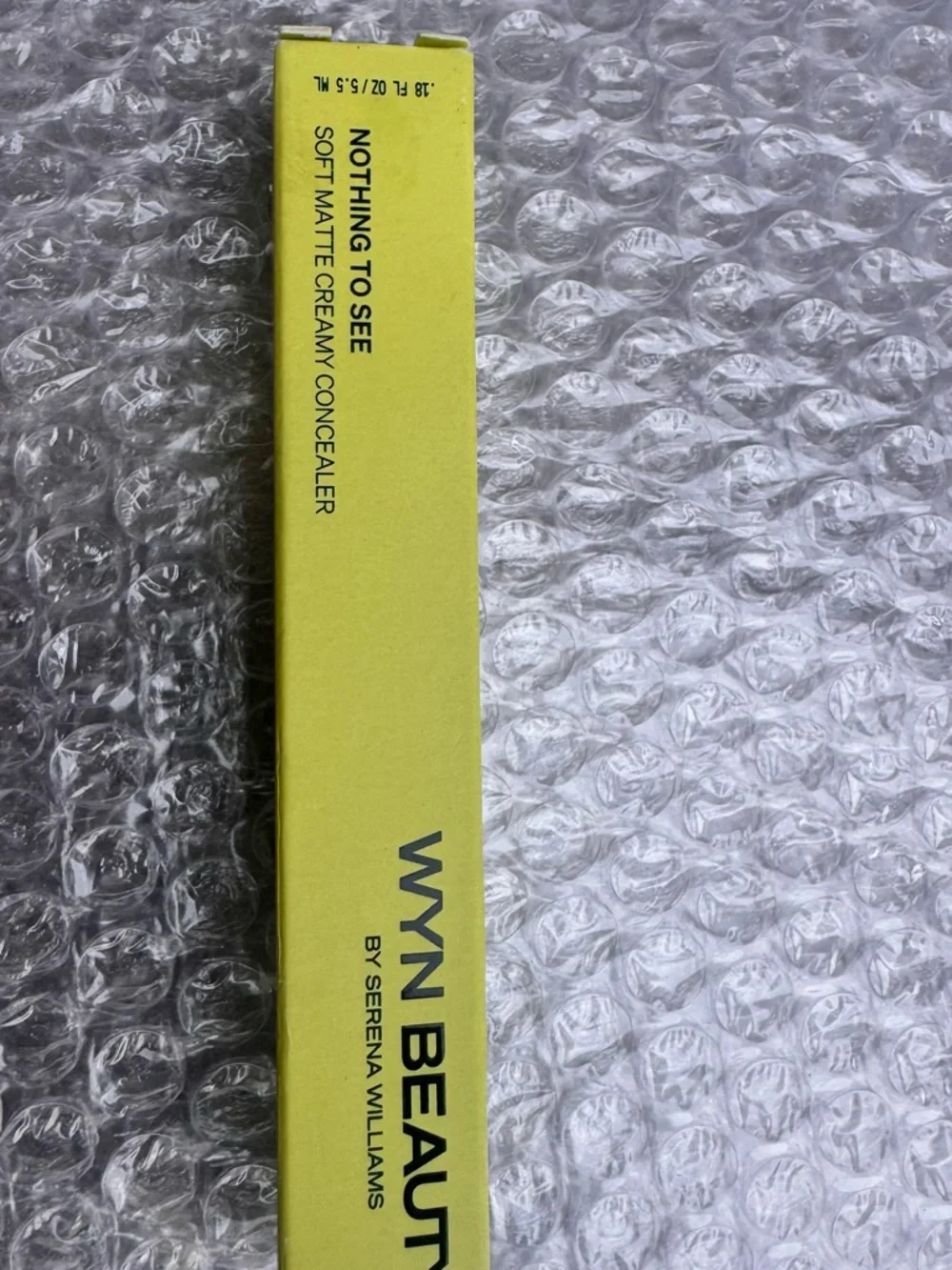 Wyn Beauty 'Nothing To See' Soft Matte Creamy Concealer - Yellow Packaging
